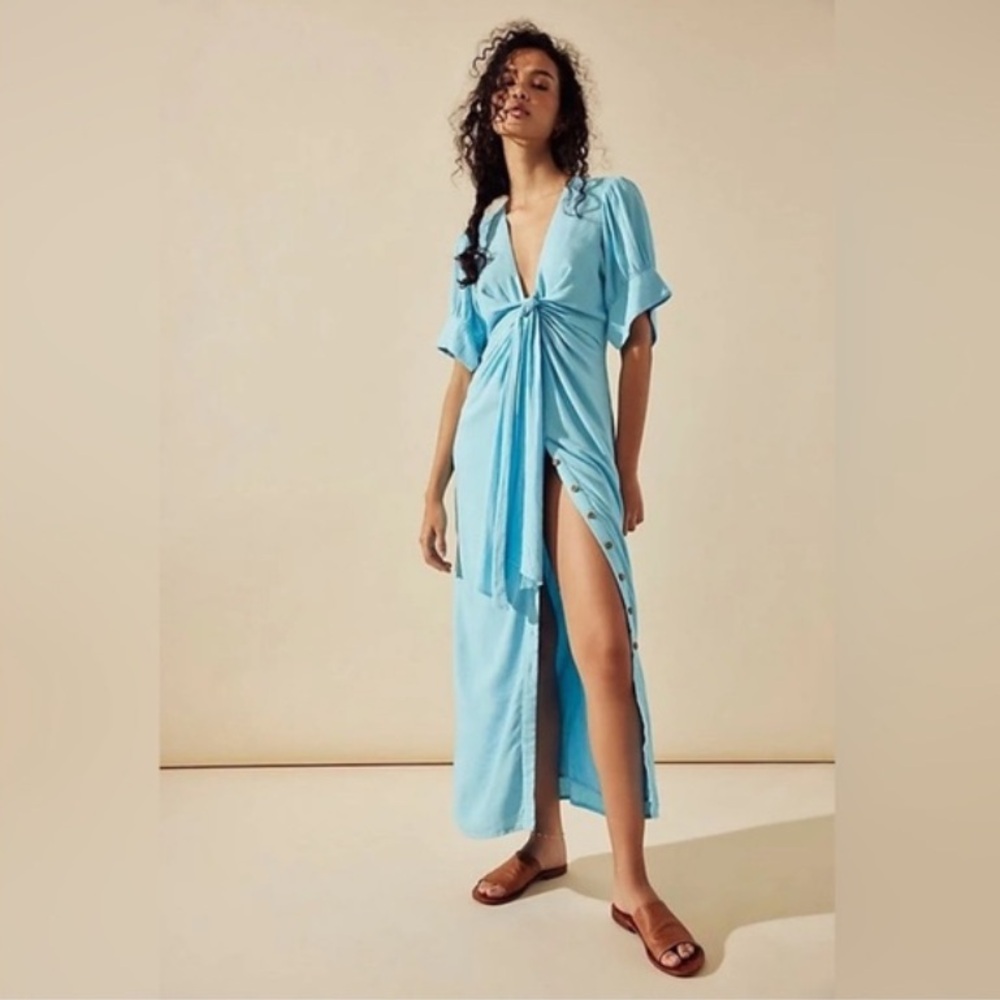 Free People Vintage Summer Midi Dress